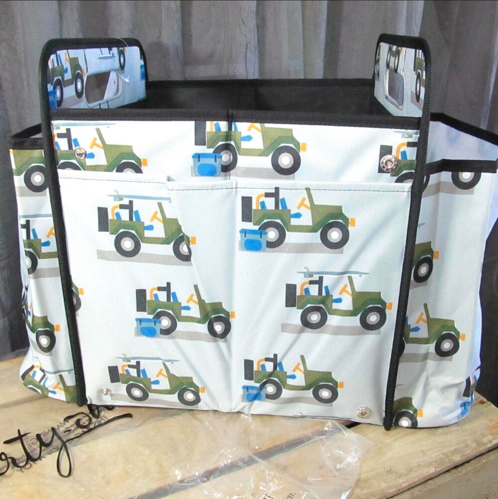 Thirty One Utility Off Road Jeep Pattern Tote
